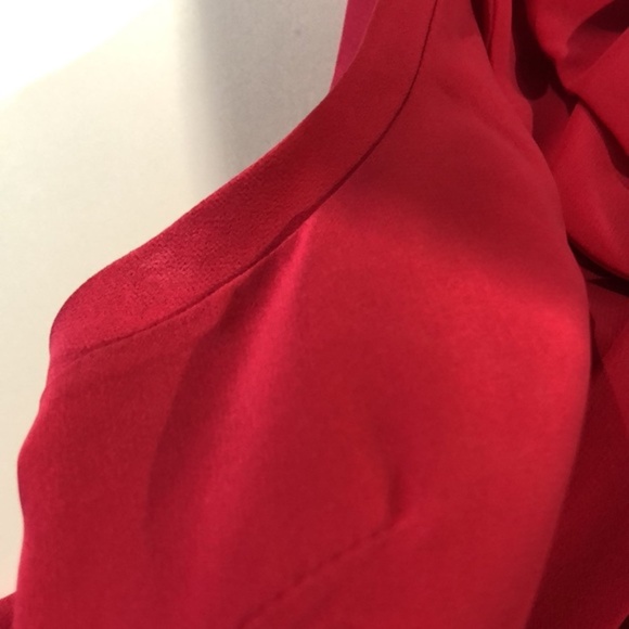 Ted Baker Pelayo Pink Bow-Neck Chiffon Mini Dress - Picture 9 of 13